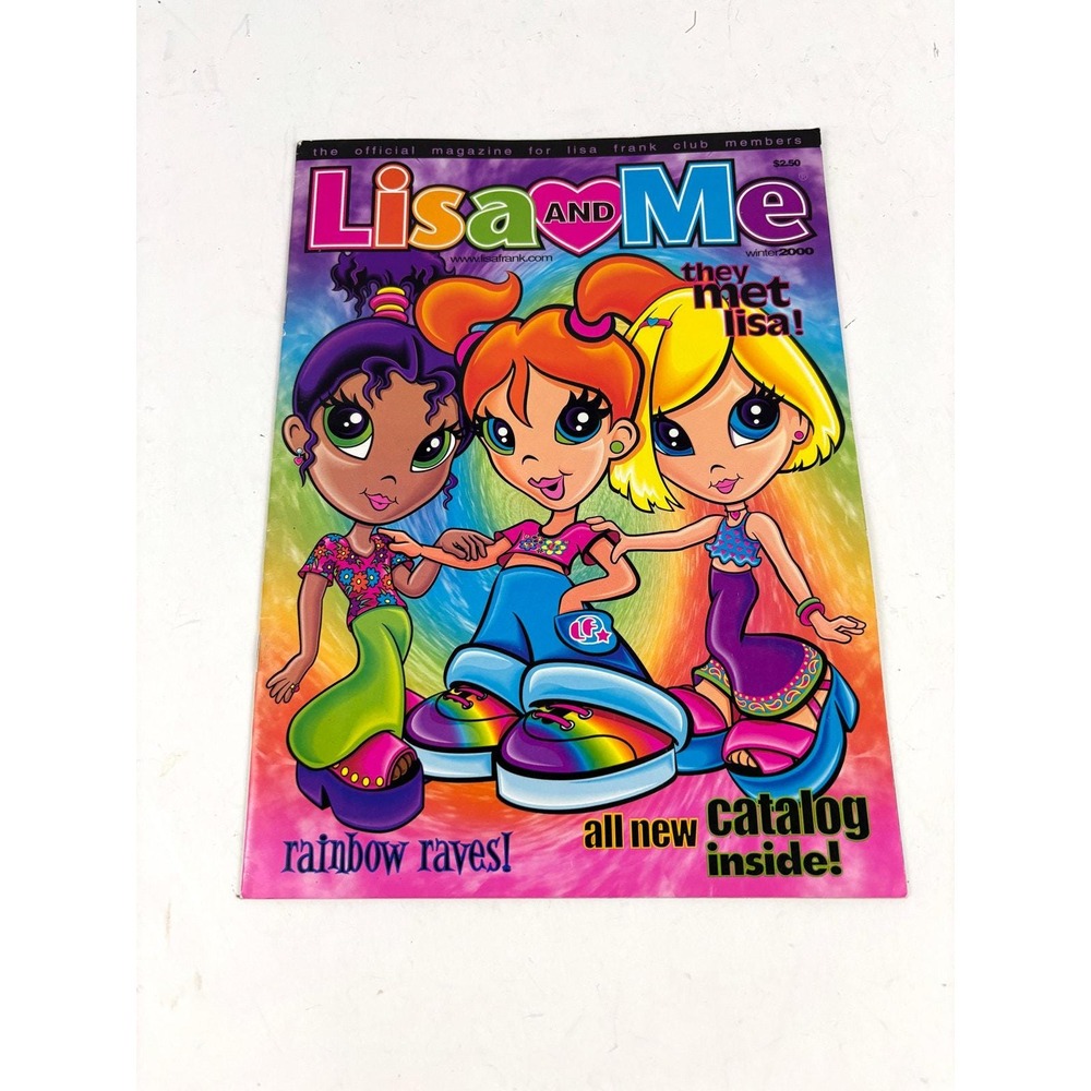 Vintage Official Lisa Frank Winter 2000 Edition Fan Catalog Magazine Rare - Picture 2 of 8